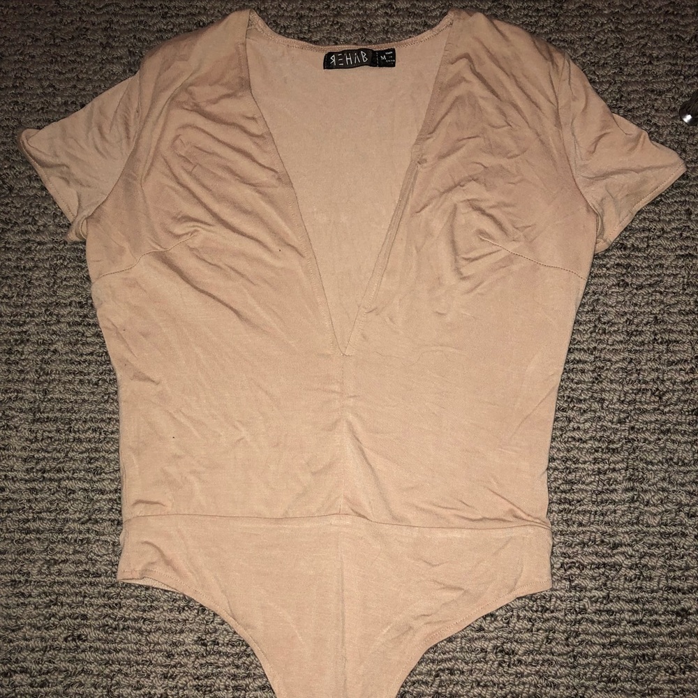 Tan bodysuit